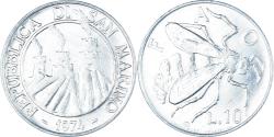World Coins - Coin, San Marino, 10 Lire, 1974