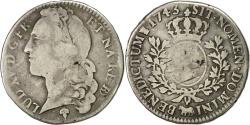 World Coins - Coin, France, Louis XV, 1/2 Écu au bandeau, 1/2 Ecu, 1743, Pau,