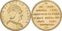 World Coins - France, Token, Louis XI, Copper-nickel Aluminium,