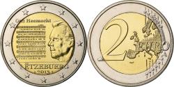 World Coins - Luxembourg, 2 Euro, National Anthem, 2013, Utrecht, Bi-Metallic,