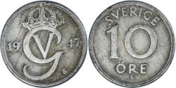 World Coins - Coin, Sweden, 10 Öre, 1947