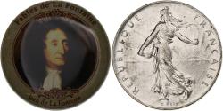 World Coins - France, Token, Fables de La Fontaine, Portrait, Nickel,