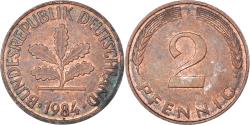 World Coins - Coin, Germany, 2 Pfennig, 1984