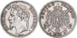 World Coins - France, Napoleon III, 5 Francs, Napoléon III, 1862, Paris, Silver,