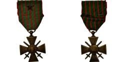 World Coins - France, Croix de Guerre, Une Etoile, Medal, 1914-1918, Excellent Quality