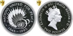 World Coins - United Kingdom, Elizabeth II, 2 Pounds, 1995, Llantrisant, Proof, Piéfort