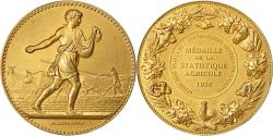 World Coins - Algeria, Medal, Gouvernement Général de l'Algérie, Statistique Agricole