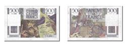 World Coins - Banknote, France, 500 Francs, 500 F 1945-1953 ''Chateaubriand'', 1948