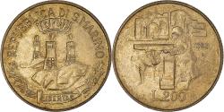 World Coins - Coin, San Marino, 200 Lire, 1982