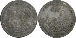 World Coins - Austria, Medal, Bataille de Leipzig, Alexandre Ier et François I, 1813, Lead