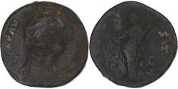 Ancient Coins - Diva Faustina I, Sestertius, 141, Rome, Bronze, , RIC:1116a