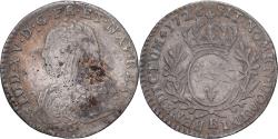 World Coins - France, Louis XV, 1/10 Écu au bandeau, 1726, Rouen, Silver,