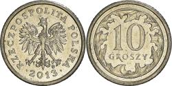 World Coins - Coin, Poland, 10 Groszy, 2013, Warsaw, , Copper-nickel, KM:279