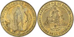 World Coins - France, Token, Touristic token, Sanctuaire de Notre Dame du Rosaire, Lourdes