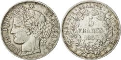 World Coins - Coin, France, Cérès, 5 Francs, 1850, Strasbourg, , Silver, KM 761.2