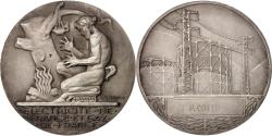 World Coins - France, Medal, French Fifth Republic, Business & industry, Dropsy,