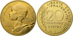 World Coins - France, 20 Centimes, Marianne, 1979, Paris, Aluminum-Bronze, , KM:930