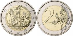 World Coins - Slovakia, 2 Euro, University Istropolitana, 2017, Kremnica, Bi-Metallic