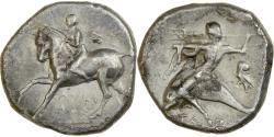 Ancient Coins - Calabria, Nomos, ca. 272-240 BC, Tarentum, Silver, , SNG-ANS:1166-1167