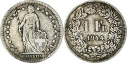 World Coins - Coin, Switzerland, Franc, 1944, Bern, , Silver, KM:24