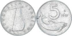 World Coins - Coin, Italy, 5 Lire, 1951