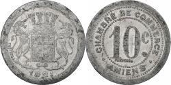 World Coins - France, Chambre de commerce d'Amiens, 10 Centimes, 1921, , Aluminium