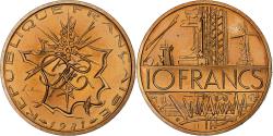 World Coins - France, 10 Francs, Mathieu, 1980, Paris, série FDC, Tranche B
