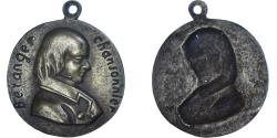 World Coins - France, Medal, Béranger, Chansonnier, Arts & Culture, Fonte Uniface,