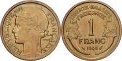 World Coins - France, Franc, Morlon, 1940, Monnaie de Paris, Aluminum-Bronze,