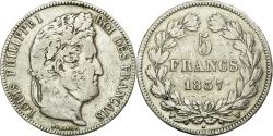 World Coins - Coin, France, Louis-Philippe, 5 Francs, 1837, Lille, , Silver