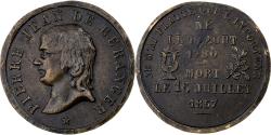 World Coins - France, Medal, Pierre Jean Béranger, 1857, Copper,