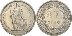 World Coins - Coin, Switzerland, 2 Francs, 1968, Bern, , Copper-nickel, KM:21a.1