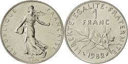 World Coins - Coin, France, Semeuse, Franc, 1982, Paris, , Nickel, KM:925.1, Gadoury:474