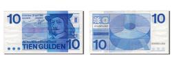 World Coins - Banknote, Netherlands, 10 Gulden, 1968, AU(50-53)