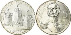 World Coins - San Marino, 5 Euro, Antonio Onofri, 2005, , Silver, KM:468