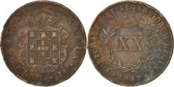 World Coins - Coin, Portugal, Maria II, 20 Reis, 1849, , Copper, KM:482