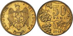 World Coins - Coin, Moldova, 50 Bani, 2005