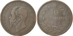 World Coins - Coin, Italy, Vittorio Emanuele II, 10 Centesimi, 1862, Milan, , Copper