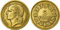 World Coins - Coin, France, Lavrillier, 5 Francs, 1946, Castelsarrasin,