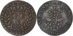World Coins - France, Token, Louis XIII, Cour des monnaies, Copper, , Feuardent:12217