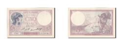 World Coins - Banknote, France, 5 Francs, 5 F 1917-1940 ''Violet'', 1933, 1933-03-02