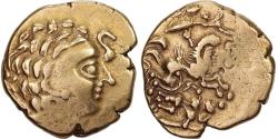 Aulerci Cenomani, Stater, 2nd century BC, Gold, , Delestrée:2152