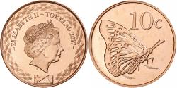 World Coins - Tokelau, 10 Cents, 2017, Bronze,