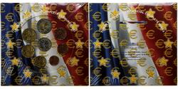 World Coins - France, Coffret 1c. à 2€, BU, 2003, Monnaie de Paris,