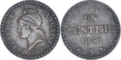 World Coins - Coin, France, Dupré, Centime, 1850, Paris, , Bronze, KM:754