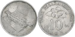 World Coins - Malaysia, 10 Sen, 1991