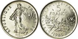 World Coins - Coin, France, Semeuse, 5 Francs, 1985, , Nickel Clad Copper-Nickel