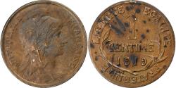 World Coins - France, Centime, Daniel-Dupuis, 1919, Paris, Bronze, , Gadoury:90