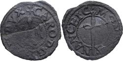 World Coins - Duchy of Lorraine, Charles III, Denarius, ca. 1545-1556, Nancy, Billon