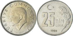 World Coins - Coin, Turkey, 25000 Lira, 25 Bin Lira, 1999
